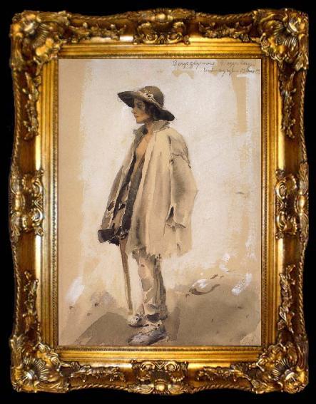 framed  Anders Zorn Unknow work 19, ta009-2